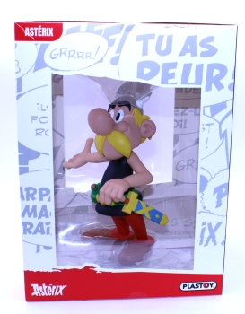 Asterix XL Figur (30 cm) aus Kunststoff, Motiv "Asterix mit offener Hand" von Plastoy